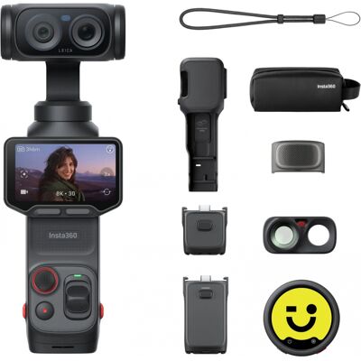 Insta360 Luna Ultra Creator Bundle Cosmic Black Dealpreis - Publicité Insta360 Luna Ultra Creator Bundle Cosmic Black Dealpreis - Publicité