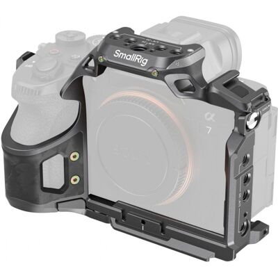 SmallRig 6029 Rhinoceros Cage for Sony Alpha 7 V / 7R V / 7 IV - Publicité SmallRig 6029 Rhinoceros Cage for Sony Alpha 7 V / 7R V / 7 IV - Publicité