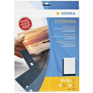 Pochettes transparentes Herma Fotophan 20x30 7788 - Publicité Pochettes transparentes Herma Fotophan 20x30 7788 - Publicité