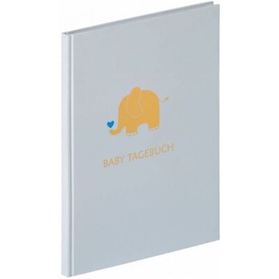Walther TB-148-L Journal de bébé bébé animal bleu 20x28cm - Publicité Walther TB-148-L Journal de bébé bébé animal bleu 20x28cm - Publicité