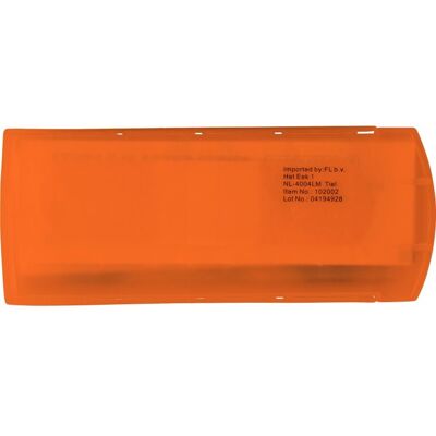 Crème solaire personnalisable SPF30 Cretus orange - Publicité Crème solaire personnalisable SPF30 Cretus orange - Publicité