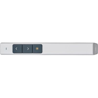 Pointeur laser personnalisé avec télécommande Manon blanc - Publicité Pointeur laser personnalisé avec télécommande Manon blanc - Publicité
