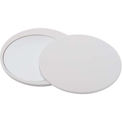 Miroir de maquillage coulissant Glider blanc - Publicité Miroir de maquillage coulissant Glider blanc - Publicité