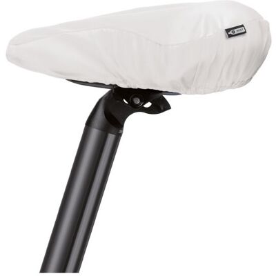 Housse de selle personnalisable en RPET BYPRO blanc - Publicité Housse de selle personnalisable en RPET BYPRO blanc - Publicité
