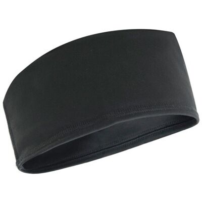 Bandeau de sport personnalisé en polyester respirant Crosrun noir UNIQUE - Publicité Bandeau de sport personnalisé en polyester respirant Crosrun noir UNIQUE - Publicité
