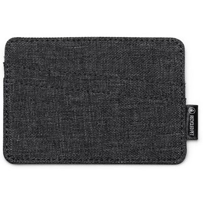 Porte-cartes RFID personnalisé en polyester RPET Timber noir TAILLE UNIQUE ADULTE - Publicité Porte-cartes RFID personnalisé en polyester RPET Timber noir TAILLE UNIQUE ADULTE - Publicité