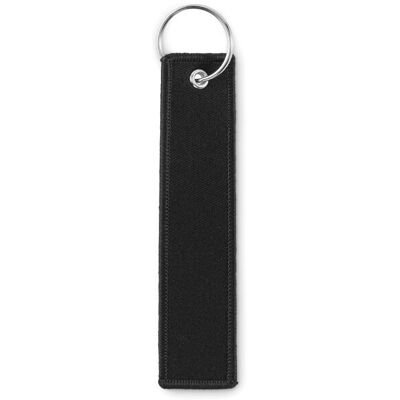 Porte-clés publicitaires personnalisés Key tag TAKEOFF noir - Publicité Porte-clés publicitaires personnalisés Key tag TAKEOFF noir - Publicité
