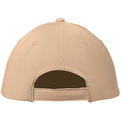 Casquette baseball personnalisé 6 pans BASIE Confort Ivoire - Publicité Casquette baseball personnalisé 6 pans BASIE Confort Ivoire - Publicité