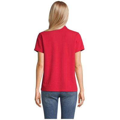 Polo personnalisé pour femme - Pulse rouge - Publicité Polo personnalisé pour femme - Pulse rouge - Publicité