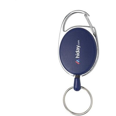 Aspen RollerClip Keychain ABS bleu - Publicité Aspen RollerClip Keychain ABS bleu - Publicité