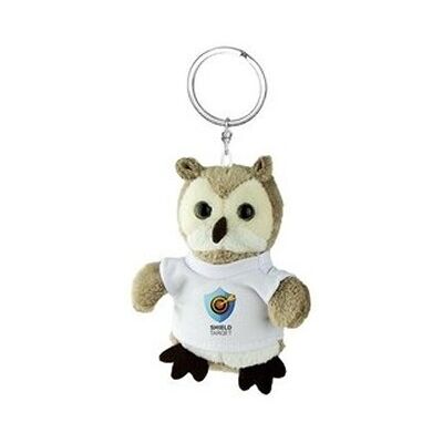 Peluche hibou, porte-clés Cleverly brun clair - Publicité Peluche hibou, porte-clés Cleverly brun clair - Publicité