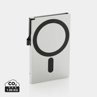 XD Collection Porte-cartes magnétique aluminium RFID personnalisable Argent - Publicité XD Collection Porte-cartes magnétique aluminium RFID personnalisable Argent - Publicité