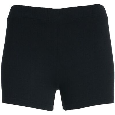 Short en coton single jersey 210 g/m² personnalisé Nelly noir L - Publicité Short en coton single jersey 210 g/m² personnalisé Nelly noir L - Publicité