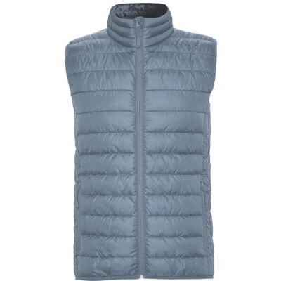 Gilet rembourré personnalisé imperméable et coupe-vent Oslo L AZUL TORMENTA - Publicité Gilet rembourré personnalisé imperméable et coupe-vent Oslo L AZUL TORMENTA - Publicité