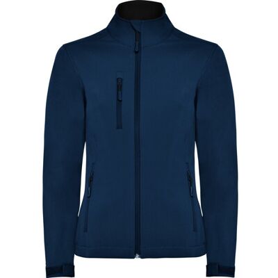 Veste softshell publicitaire déperlante Nebraska Woman XXL Marine - Publicité Veste softshell publicitaire déperlante Nebraska Woman XXL Marine - Publicité