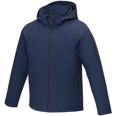 Veste softshell matelassée personnalisable pour homme Notus XXL Marine - Publicité Veste softshell matelassée personnalisable pour homme Notus XXL Marine - Publicité