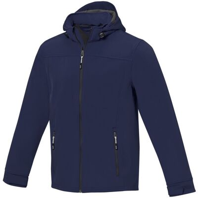 Veste softshell personnalisable deux couches homme Langley XXL Marine - Publicité Veste softshell personnalisable deux couches homme Langley XXL Marine - Publicité