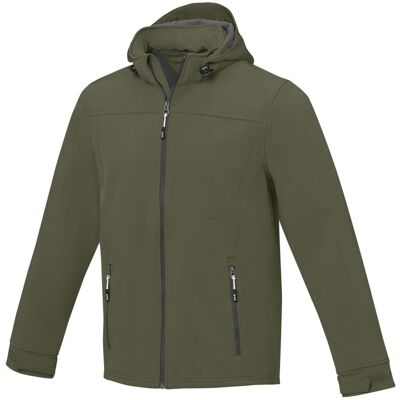 Veste softshell personnalisable deux couches homme Langley XXL vert forêt - Publicité Veste softshell personnalisable deux couches homme Langley XXL vert forêt - Publicité