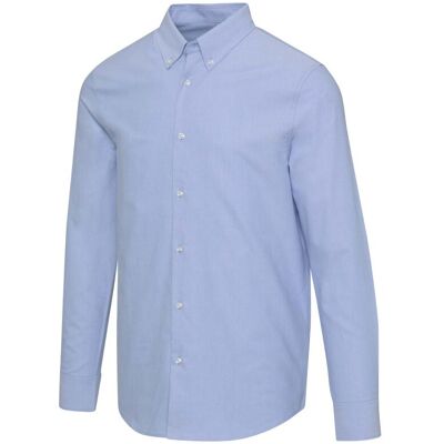 Chemise oxford personnalisée pour homme Sphene bleu clair M - Publicité Chemise oxford personnalisée pour homme Sphene bleu clair M - Publicité