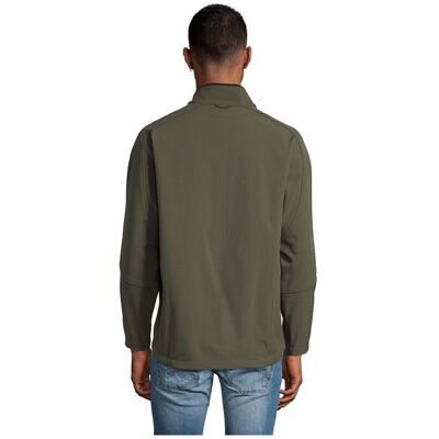 Veste Softshell Sol's Vert Militaire - 3XL - Imperméable & Respirante - Publicité Veste Softshell Sol's Vert Militaire - 3XL - Imperméable & Respirante - Publicité