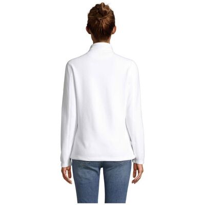 Veste polaire personnalisé femme NORTH blanc - Publicité Veste polaire personnalisé femme NORTH blanc - Publicité