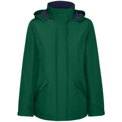 Veste parka America matelassée pour femme Vert Bouteille 2XL - Publicité Veste parka America matelassée pour femme Vert Bouteille 2XL - Publicité