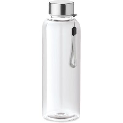 Gourde anti-fuite personnalisable en RPET UTAH RPET Transparent - Publicité Gourde anti-fuite personnalisable en RPET UTAH RPET Transparent - Publicité