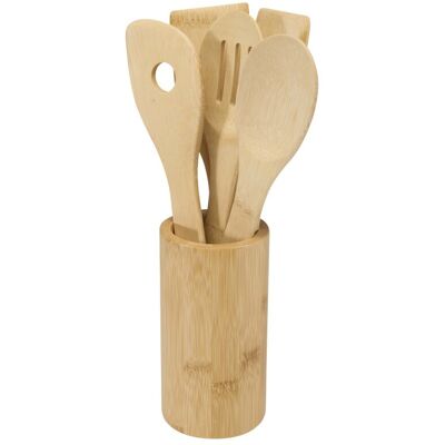 Ensemble d'outils de cuisine Tala en bambou Bois - Publicité Ensemble d'outils de cuisine Tala en bambou Bois - Publicité
