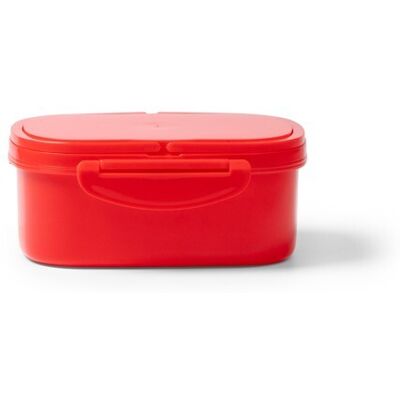 Boîte repas personnalisable en PP avec poignées Camden rouge TAILLE UNIQUE ADULTE - Publicité Boîte repas personnalisable en PP avec poignées Camden rouge TAILLE UNIQUE ADULTE - Publicité