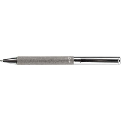 Stylo à bille rotatif en laiton Jalen gris - Publicité Stylo à bille rotatif en laiton Jalen gris - Publicité