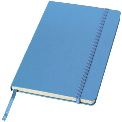 Carnet de notes Classic format A5 à couverture rigide bleu clair - Publicité Carnet de notes Classic format A5 à couverture rigide bleu clair - Publicité