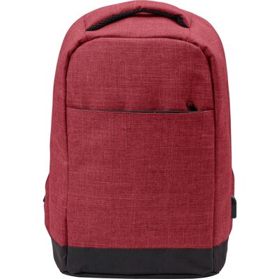 Sac publicitaire en polyester pour ordinateur Cruz bordeaux - Publicité Sac publicitaire en polyester pour ordinateur Cruz bordeaux - Publicité