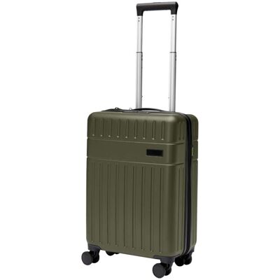 Valise cabine personnalisée 20 pouces recyclée GRS Rover vert forêt - Publicité Valise cabine personnalisée 20 pouces recyclée GRS Rover vert forêt - Publicité