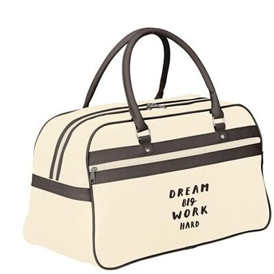 RetroSport sac de sport PVC beige brun 21,5 L - Publicité RetroSport sac de sport PVC beige brun 21,5 L - Publicité