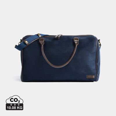 Sac de voyage Vinga Hunton 36,3 litres imitation daim personnalisable bleu - Publicité Sac de voyage Vinga Hunton 36,3 litres imitation daim personnalisable bleu - Publicité