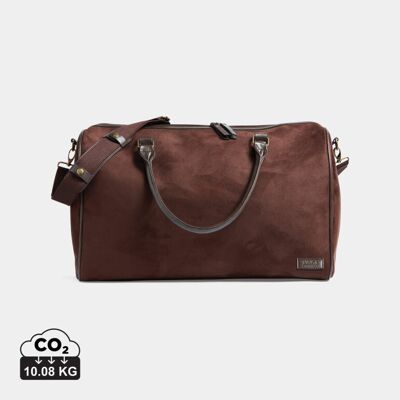 Sac de voyage Vinga Hunton 36,3 litres imitation daim personnalisable Marron - Publicité Sac de voyage Vinga Hunton 36,3 litres imitation daim personnalisable Marron - Publicité
