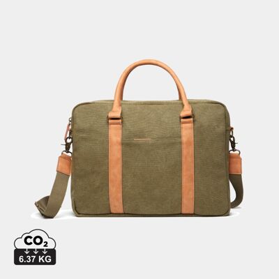 Sac ordinateur Vinga Bosler 18,8 litres toile RCS personnalisable vert - Publicité Sac ordinateur Vinga Bosler 18,8 litres toile RCS personnalisable vert - Publicité