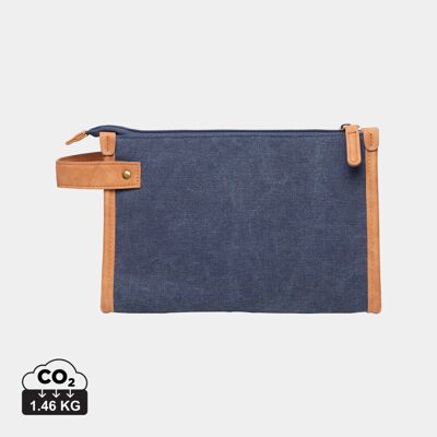 Trousse toilette Vinga Bosler 3,4 litres toile GRS personnalisable bleu marine - Publicité Trousse toilette Vinga Bosler 3,4 litres toile GRS personnalisable bleu marine - Publicité