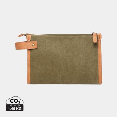 Trousse toilette Vinga Bosler 3,4 litres toile GRS personnalisable vert - Publicité Trousse toilette Vinga Bosler 3,4 litres toile GRS personnalisable vert - Publicité