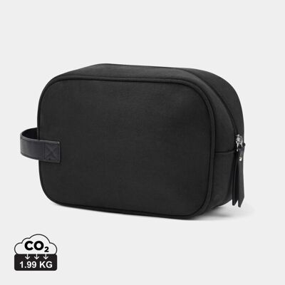 Trousse toilette Vinga Marlow recyclée RCS personnalisable noir - Publicité Trousse toilette Vinga Marlow recyclée RCS personnalisable noir - Publicité