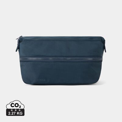 Trousse extensible Vinga Baltimore Neo 5,5 à 7 litres RCS personnalisable bleu marine - Publicité Trousse extensible Vinga Baltimore Neo 5,5 à 7 litres RCS personnalisable bleu marine - Publicité