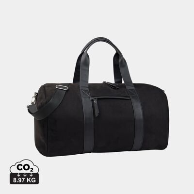 Sac week-end Vinga Marlow recyclé RCS personnalisable noir - Publicité Sac week-end Vinga Marlow recyclé RCS personnalisable noir - Publicité