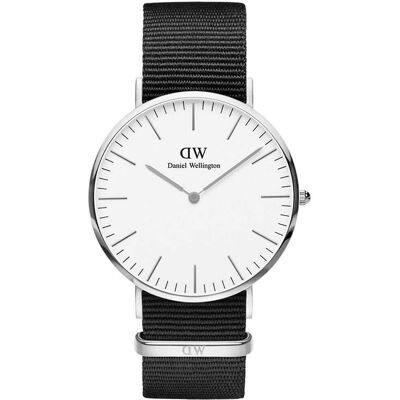 Montre Homme Daniel Wellington En Nylon Noir Homme - Publicité Montre Homme Daniel Wellington En Nylon Noir Homme - Publicité