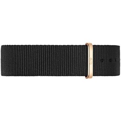 Bracelet De Montre Daniel Wellington En Nylon Noir - Publicité Bracelet De Montre Daniel Wellington En Nylon Noir - Publicité