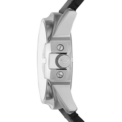 Montre Homme Diesel En Cuir Noir Etanche Homme - Publicité Montre Homme Diesel En Cuir Noir Etanche Homme - Publicité