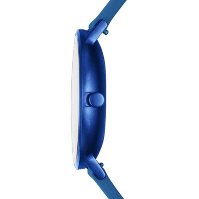 Montre Skagen En Silicone Bleu Homme - Publicité Montre Skagen En Silicone Bleu Homme - Publicité