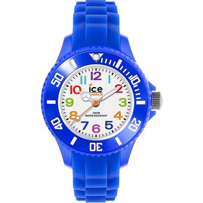 Montre Enfant Ice-Watch En Silicone Bleu Homme - Publicité Montre Enfant Ice-Watch En Silicone Bleu Homme - Publicité