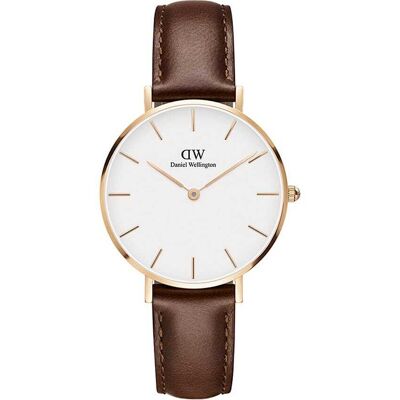 Montre Femme Daniel Wellington Classic En Cuir Marron Femme - Publicité Montre Femme Daniel Wellington Classic En Cuir Marron Femme - Publicité
