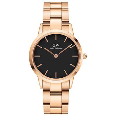 Montre Femme Daniel Wellington Iconic En Acier Rose Femme - Publicité Montre Femme Daniel Wellington Iconic En Acier Rose Femme - Publicité