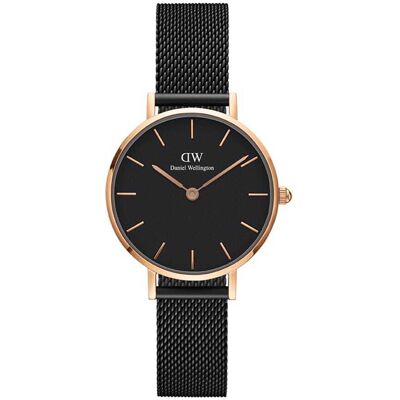Montre Femme Daniel Wellington Classic En Acier Noir Femme - Publicité Montre Femme Daniel Wellington Classic En Acier Noir Femme - Publicité